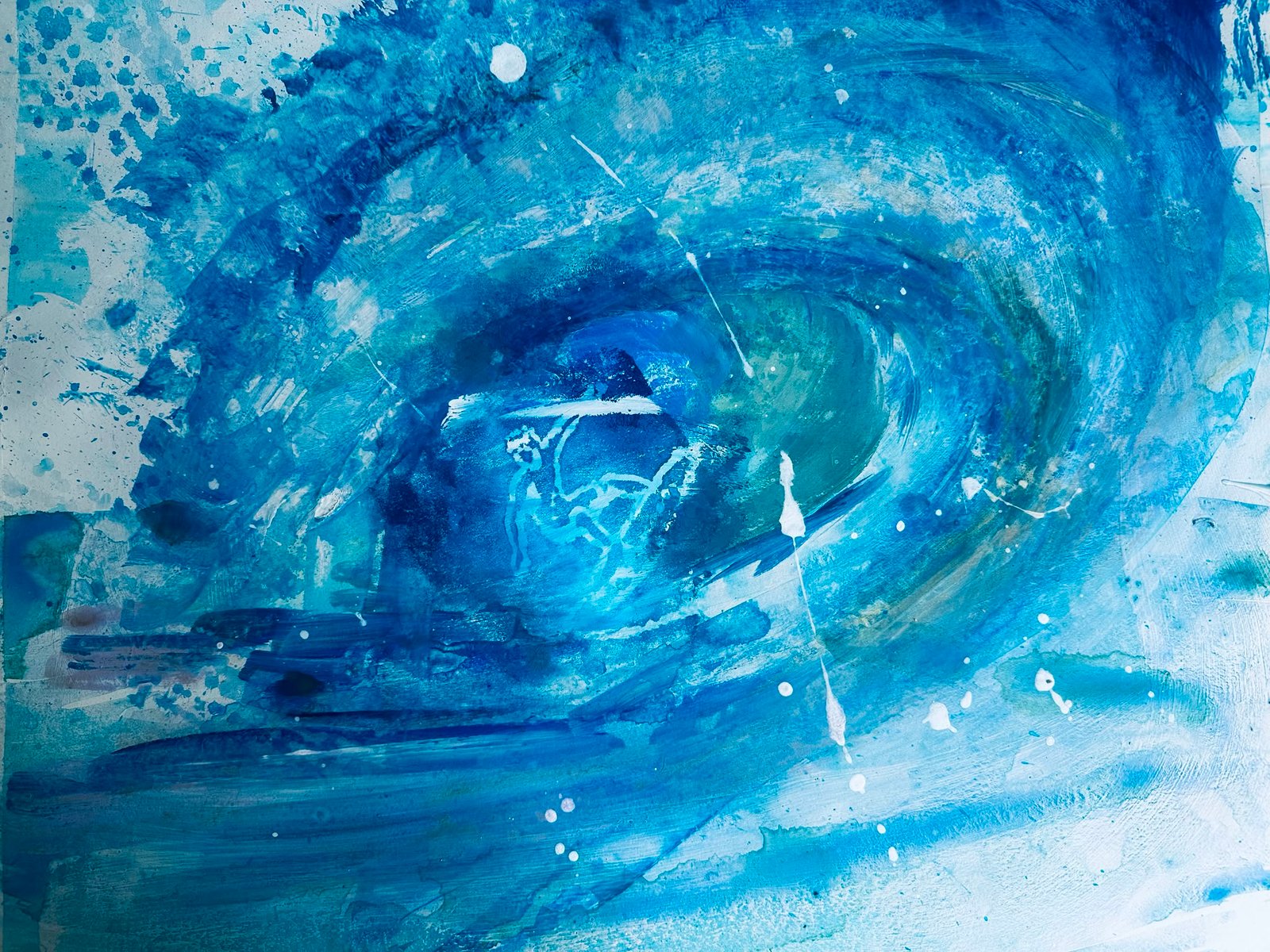 Blue vortex